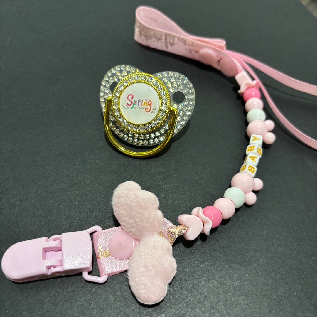 Baby Food Product - Cute Cartoon Silicone Newborn Soother Pacifier