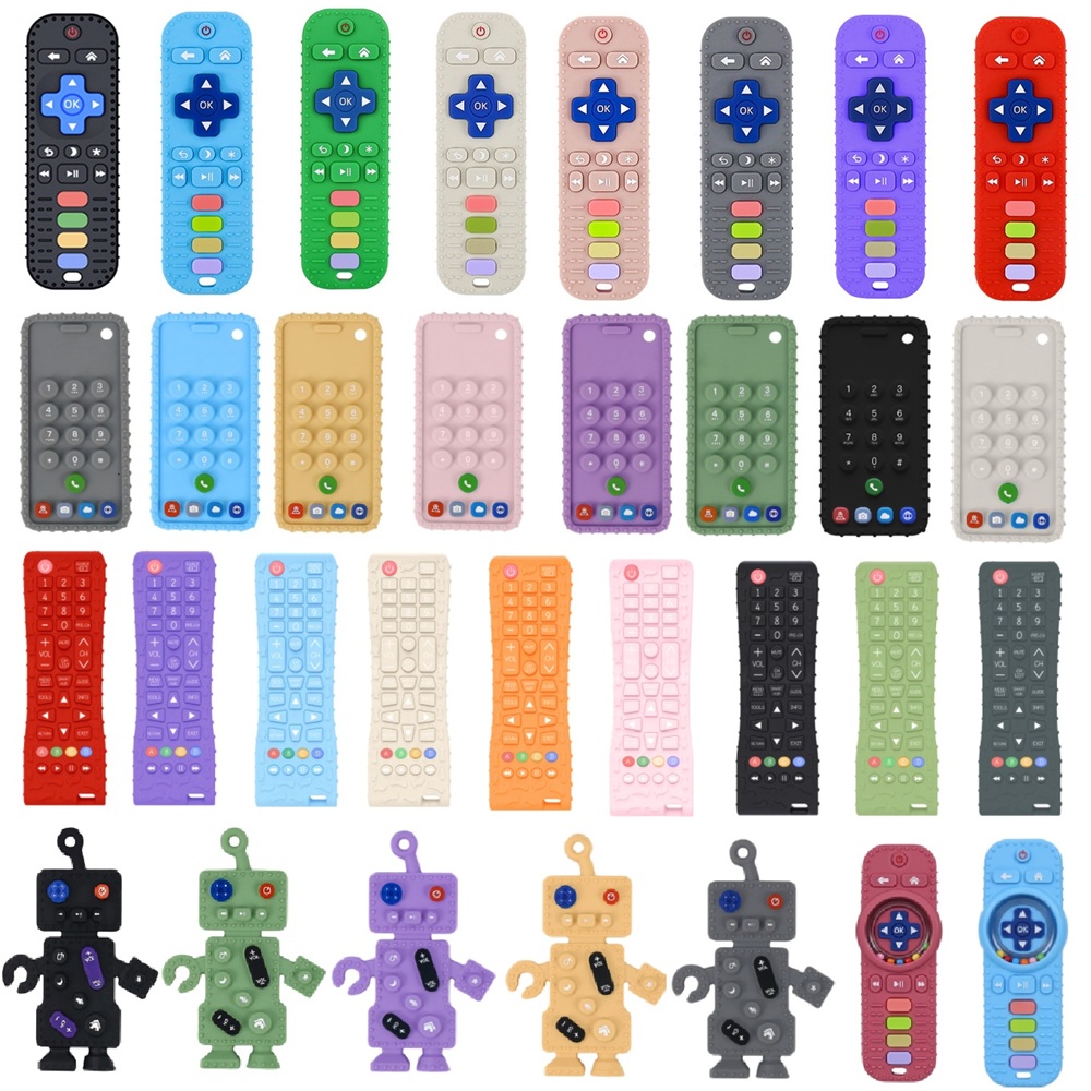 Baby Food Product - 40 Styles Silicone Simulation TV Remote
