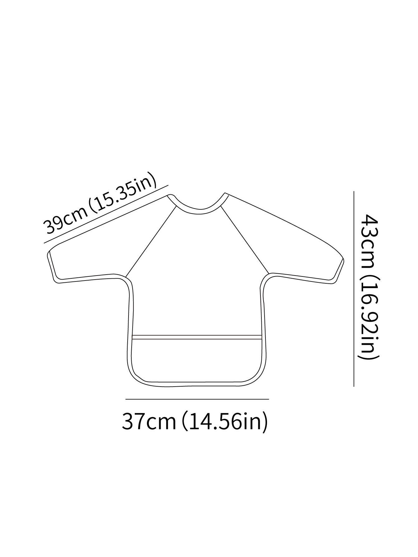 1 Pc Waterproof Baby Bibs Cute - Bib Long Sleeve 评论和价格