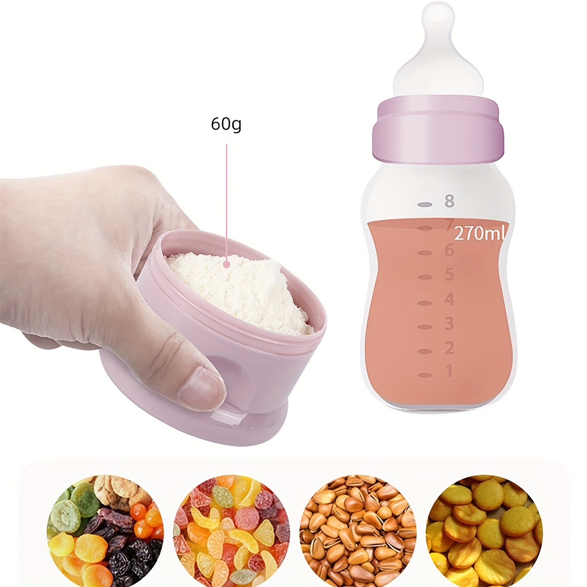 Large Capacity Baby Milk Powde - Baby Food Options 评论和价格
