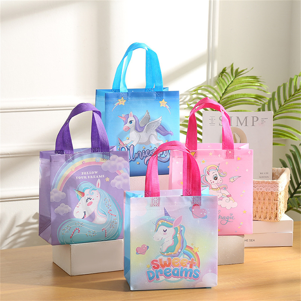 4Pcs Children's Birthday Bags  - Baby Food Packaging 评论和价格