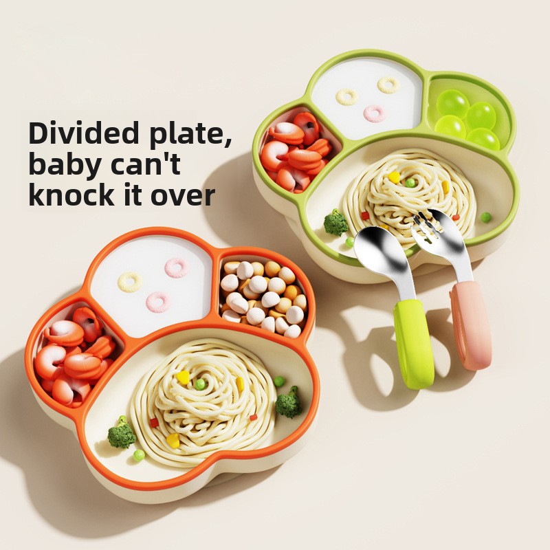 Bear Paw Silicone Suction Plat - Plate Suction Toddler 评论和价格