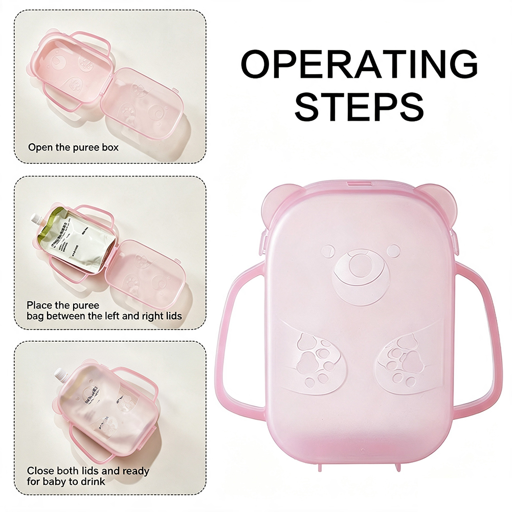 Squeeze Proof Pouch Holder Foo - Baby Food Options 评论和价格