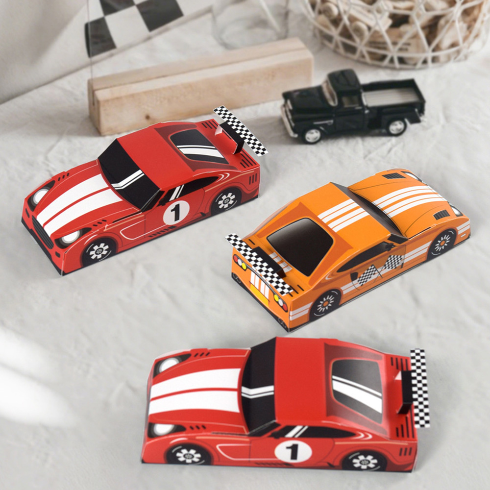 10/20/30pcs Racing Car Theme G - Baby Food Packaging 评论和价格