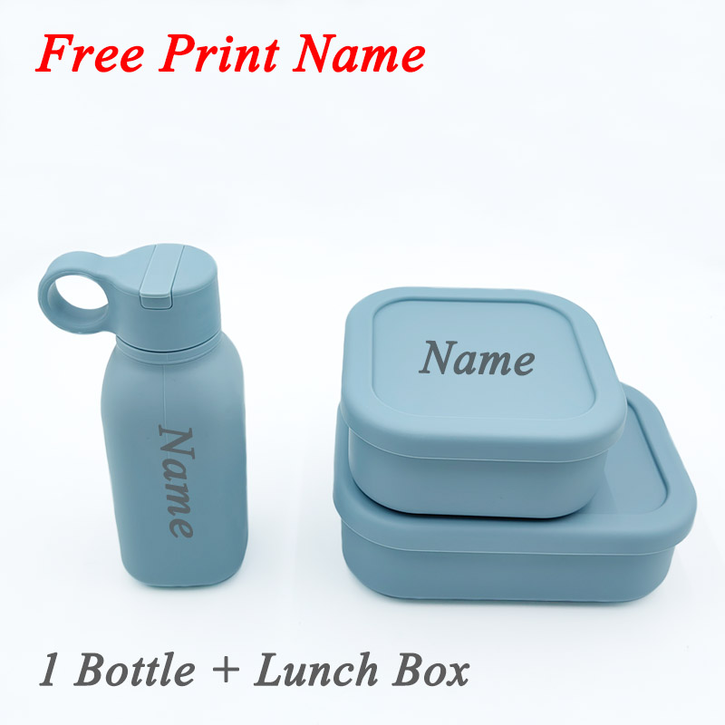 Silicone Water Bottle Free Per - Baby Food Logo 评论和价格