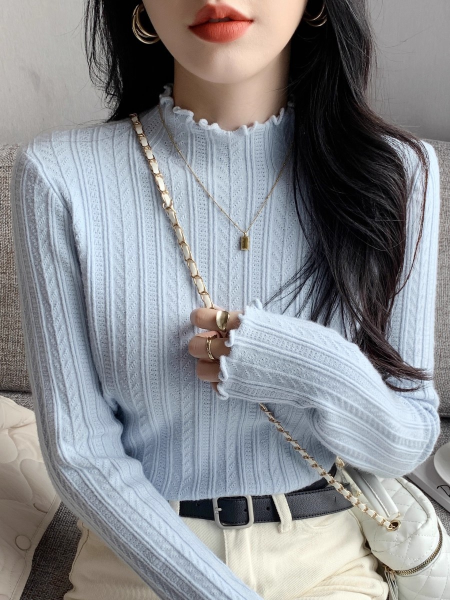 2026 Autumn Winter Mock Neck R - Bib Long Sleeve 评论和价格