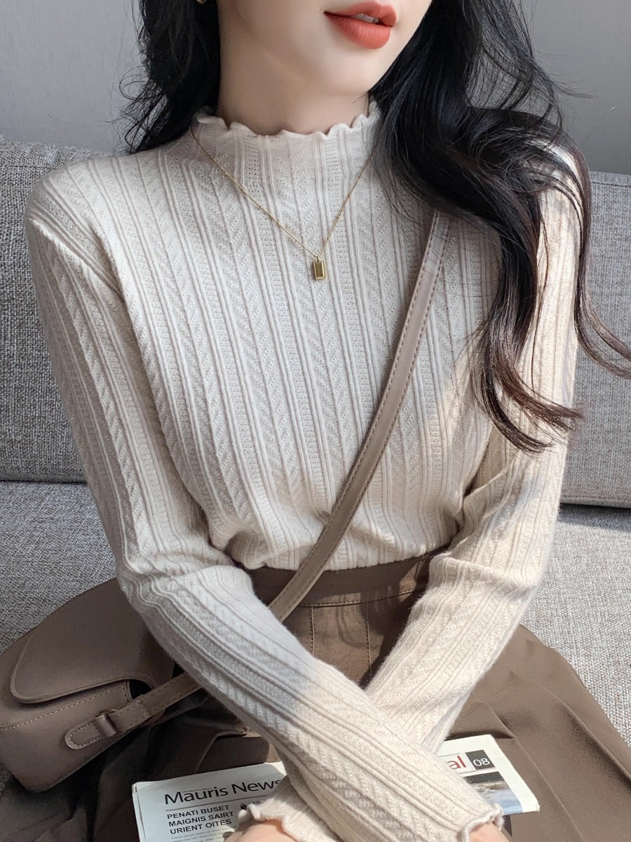 2026 Autumn Winter Mock Neck R - Bib Long Sleeve 评论和价格