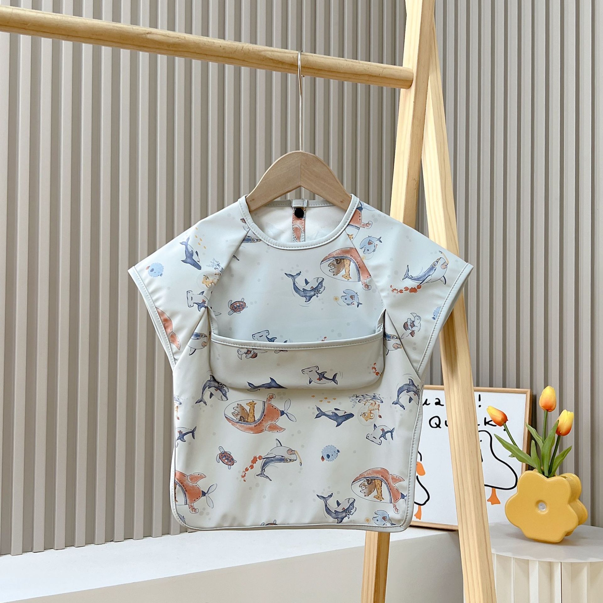 Baby Bibs Can Be Customized Wi - Baby Food Logo 评论和价格