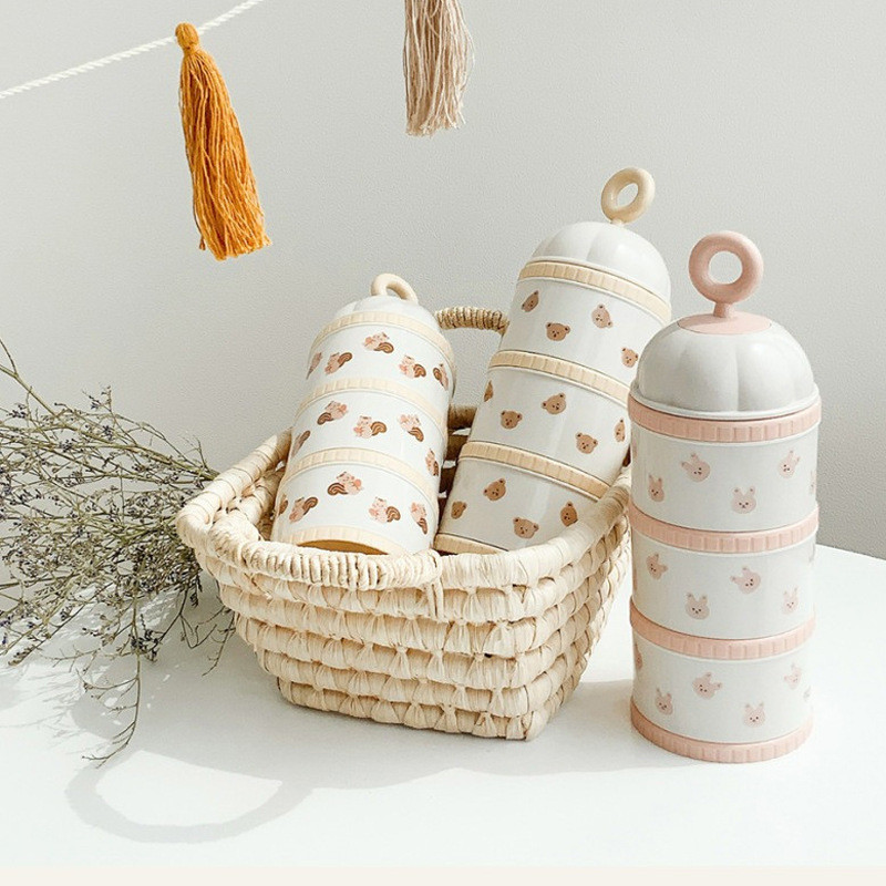 Cute Bear Milk Powder Box Baby - Baby Food Options 评论和价格