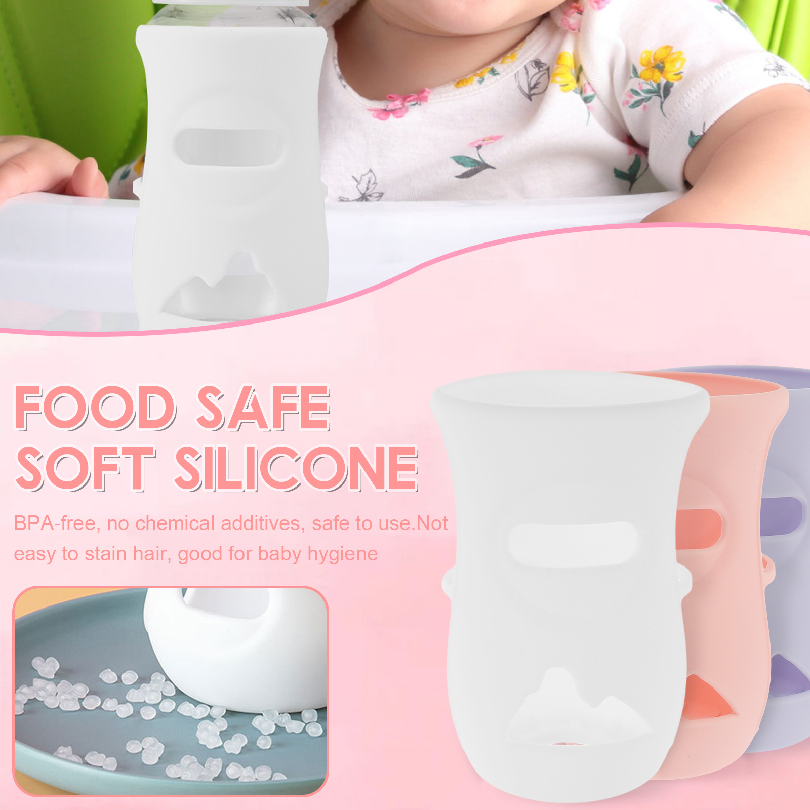 Silicone Sleeves Silicone Baby - Baby Food Packaging 评论和价格