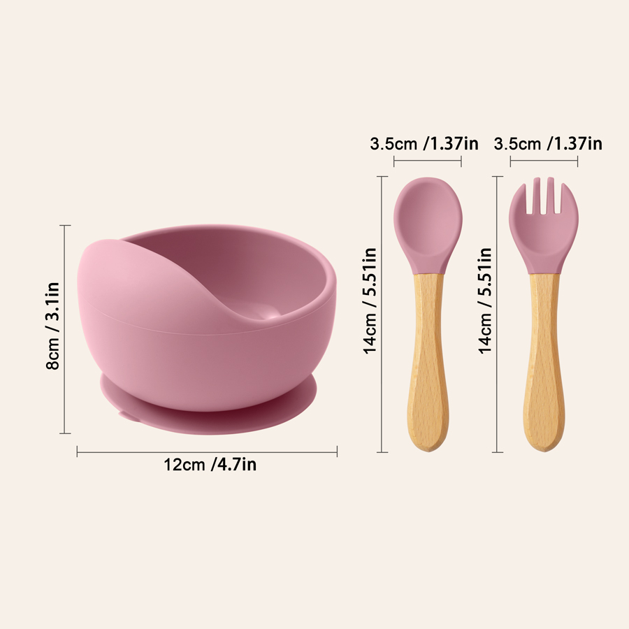Mamaplan 3PCS Baby Silicone Fe - Plate Suction Toddler 评论和价格