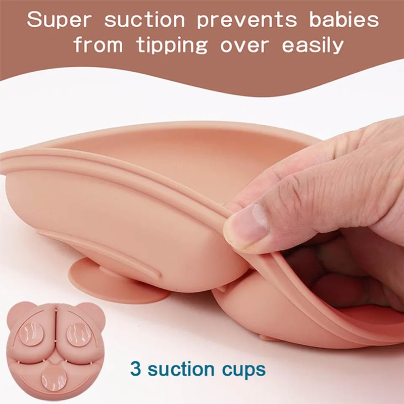 Food Grade Silicone Child Dish - Plate Suction Toddler 评论和价格