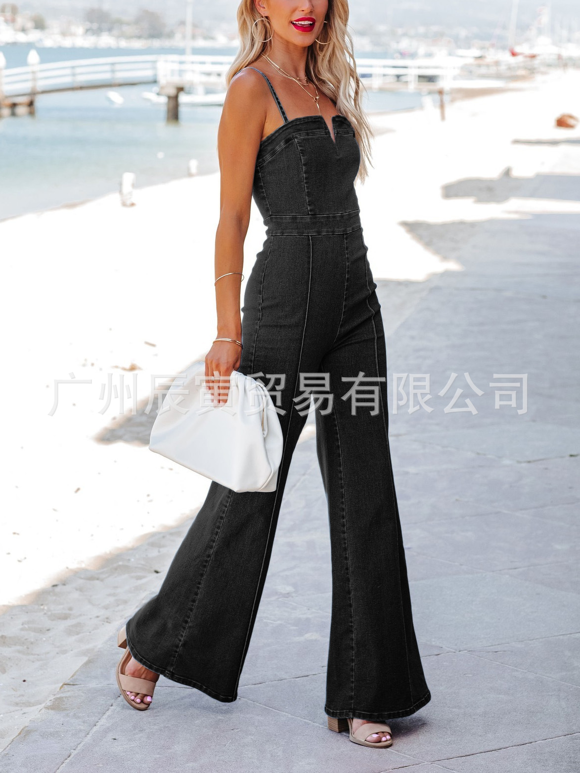 Women's Summer New Fashion Den - Bib Long Sleeve 评论和价格