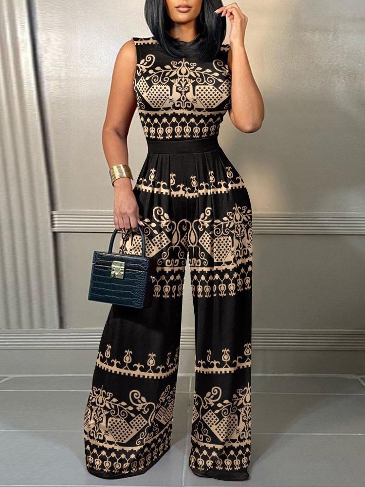 Elegant Women Wide Leg Long Ju - Bib Long Sleeve 评论和价格