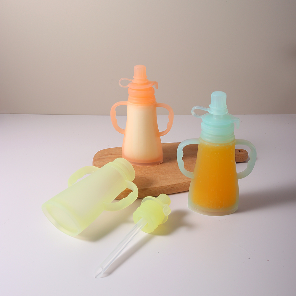 New Reusable Silicone Breast M - Baby Food Packaging 评论和价格