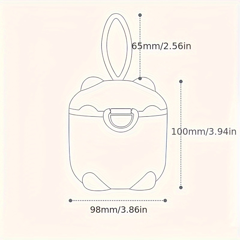 1pc Portable Four-Layer Milk P - Baby Food Options 评论和价格