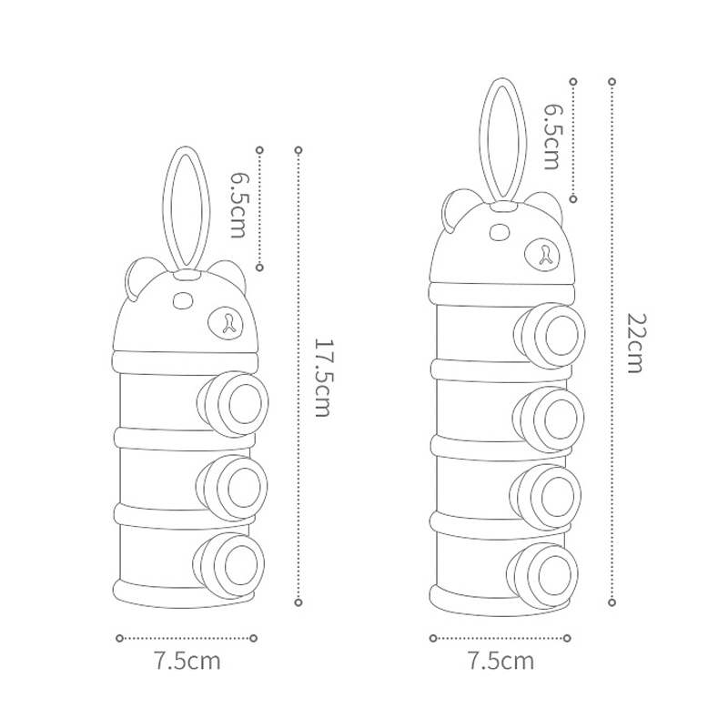 Storage Three/Four Tier Portab - Baby Food Options 评论和价格