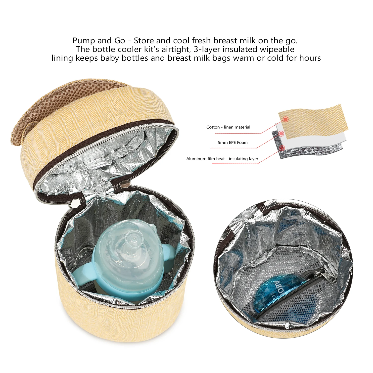 Bottle bag waterproof constant - Baby Food Packaging 评论和价格